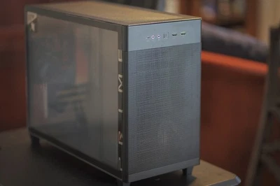 ASUS Prime AP201 Black MicroATX Gaming Case with Tempered Glass and Cooling S... - Image 1 of 4