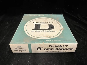Lijadora de disco Dewalt de colección de 8" para sierra de brazo radial con eje roscado de 5/8 EE. UU. 7470 - Imagen 1 de 3