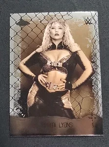 2025 Topps Chrome WWE X Cactus Jack AOK-19 NIKKITA LYONS Astro Knights Insert - Picture 1 of 2