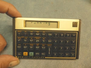 HP 12C Calcolatrice Finanziaria Malesia Vintage - Foto 1 di 6