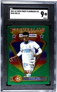 2021-22 Vini Jr Finest Flashbacks #106 Topps - SGC Mint 9 - Bild 1 von 2