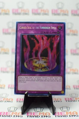 Cursed Seal of the Forbidden Spell (Secret Rare) RA03-EN076 Quarter Century... - Image 1 of 3