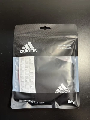 Adidas Face Masks 3 Pack Medium Black / Red / Blue - Brand New & Sealed - Image 1 of 4