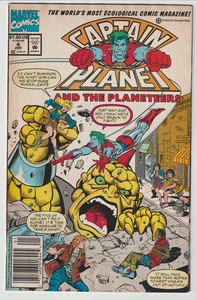 Captain Planet And The Planeteers #4 (gennaio 1992, Marvel Comics) - Foto 1 di 3