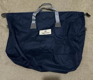 OMYSTYLE Borsa Tote Inserto Blu Taglia Grande NUOVA - Foto 1 di 24