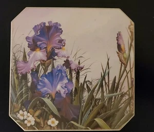 Trivet de flores Danco vintage hecho en Canadá - Imagen 1 de 8