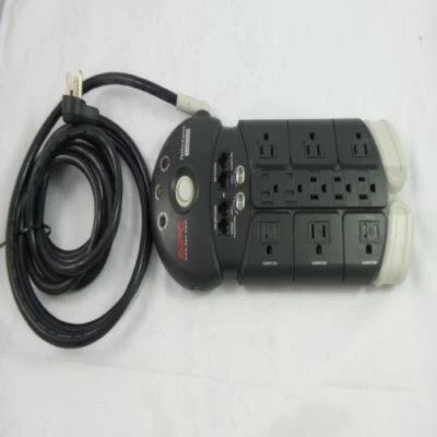 4x APC Performance SurgeArrest 120v 11 OUT 10FT Cord T2 Splitter Coax (DL11VNT) - Image 1 of 2