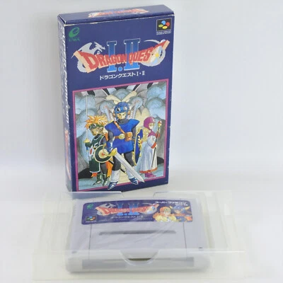 Super Famicom DRAGON QUEST I II 1 2 No Instruction Nintendo 2587 sf - Image 1 of 4