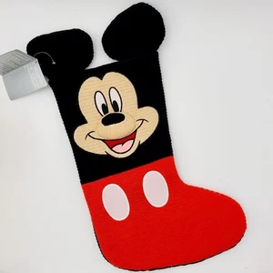 NUOVA calza a maglia Walt Disney World Parks Natale vacanze Topolino WDW - Foto 1 di 2