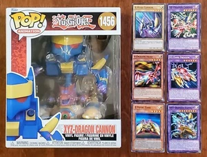 FUNKO POP! ANIMATION YU-GI-OH! XYZ - DRACHENKANONE #1456 + SCHUTZ + 6 KARTEN - Bild 1 von 12
