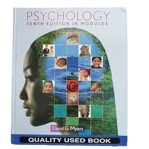 Psychologie Zehnte Auflage In Modulen Von David G. Myers 10 Ausgaben Hardcover - Bild 1 von 12