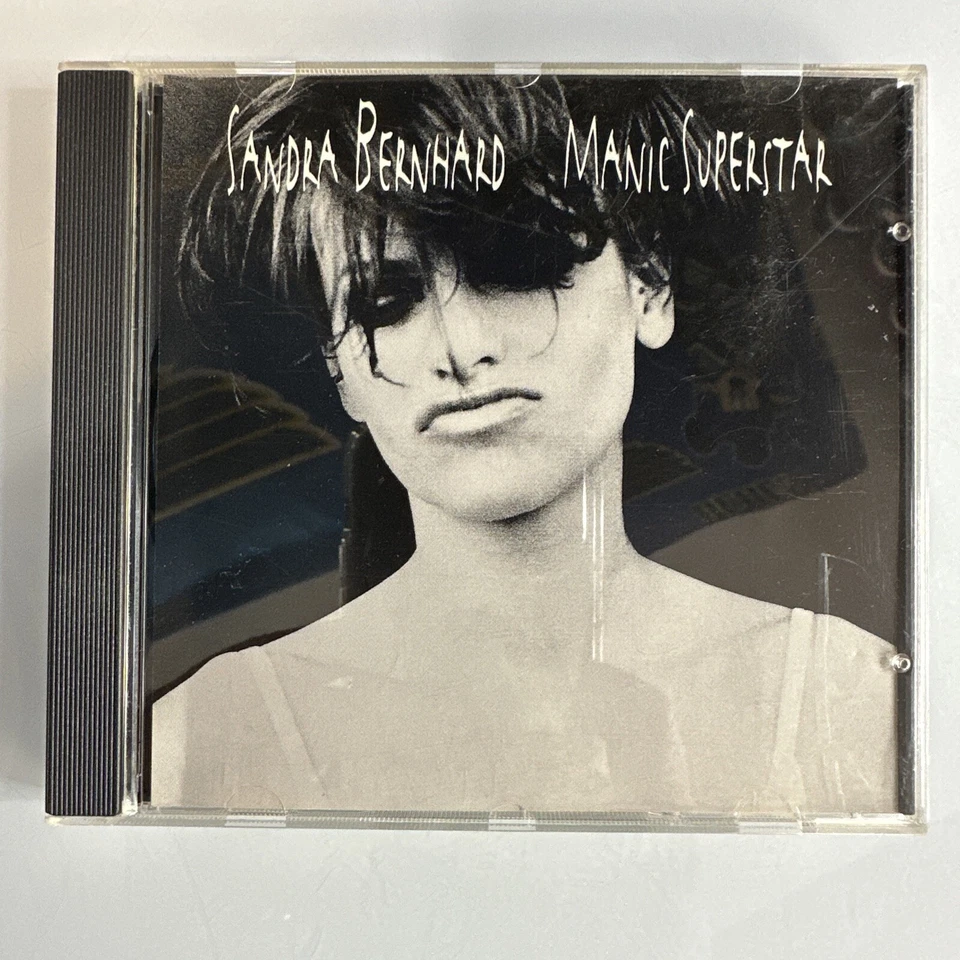 Sandra Bernhard Manic Superstar CD Promo Single - Imagem 1 de 2