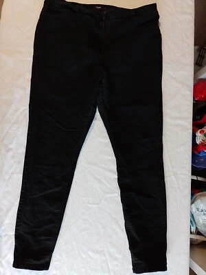 Ladies Jeans Unbranded Size 16 Stretch Black 21269 - Image 1 of 4