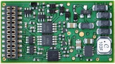 Train Control Systems TCS HO Scale #1527 21 Pin Diesel WOW121 Sound Decoder V4 - Image 1 of 3