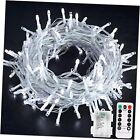  Outdoor Led Fairy String Lights, Battery Operated 100 Led 1 Pack Cool White