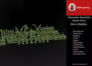 Orcs n Goblins Army Bundle | Forest Dragon 10mm Fantasy Wargaming Miniatures - Picture 1 of 1