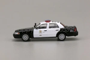 596 1:64 Scale CV CROWN VICTORIA LAPD Police Diecast Metal Car Model NIB - Picture 1 of 5