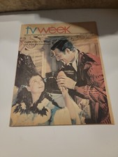 NOV 7-1976 TV WEEK BALTIMORE THE SUN - CLARK GABLE GONE WITH THE WIND
