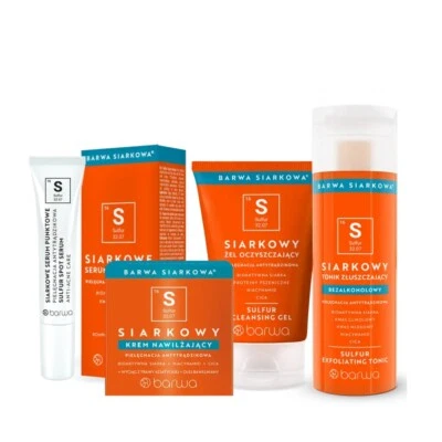 Barwa Sulfur Anti Acne Anti-Bacterial Face Care Oily Combinatiom Skin Sulfuric - Image 1 of 3