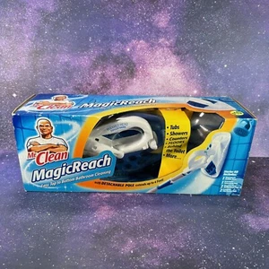 Mr. Clean Magic Reach Bathroom Cleaning Tool Scrubber w/Detachable Pole - Picture 1 of 3