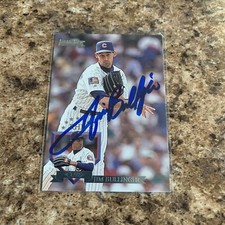 Jim Bullinger Signed 1995 Donruss Auto Chicago Cubs
