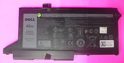 NEW Dell Latitude 5420 5520 42Wh 3500mAh Laptop Battery WY9DX - Image 1 of 3