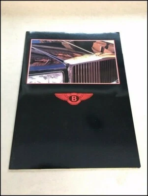 1987 1988 Bentley Brochure Catalog - Mulsanne Turbo R Continental Eight - Image 1 of 4