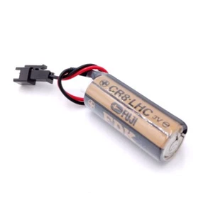 CR8.LHC 17450 3V PLC FDK CR8 LHC Akku Backup Stromquelle mit schwarzem Stecker - Bild 1 von 6