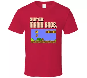 Super Mario Bros 1985 Best Video Games Of All Time T Shirt - Picture 1 of 2