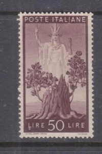 ITALY, 1945 Peace 50L. Purple, lhm. - Picture 1 of 1