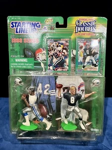 1998 Starting Lineup Emmitt Smith Troy Aiken Classic Doubles Dallas Cowboys NFL - Picture 1 of 11