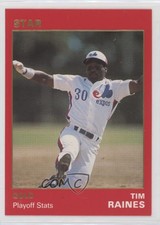 1990 Star Gold /1500 Tim Raines #38 HOF