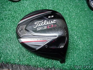 Nice Titleist 913 D3 9.5 degree Driver Head & Screw - Picture 1 of 3