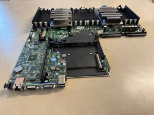 Dell GRR79 PowerEdge R640 Dual LGA3647 Server Motherboard w/ 2x Heatsinks - Picture 1 of 4