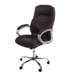 Chefsessel Chicago XXL Bürostuhl US-Version, 150kg belastbar, Kunstleder braun - Bild 1 von 4