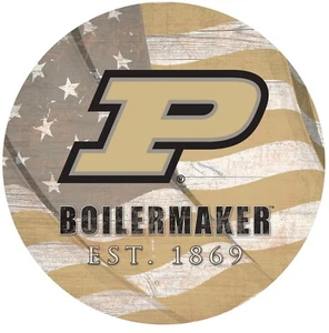 Calcomanía adhesiva troquelada de vinilo resistente a la intemperie Purdue Boilermakers 13 - Imagen 1 de 1