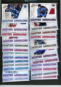 Lot de matériaux maillots Zenith Winter Warriors 2010-11 (26) *6673
