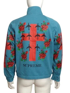 SUPREME- 2023 Blue "Destruction of Purity" Jacket, Size-Small - Picture 1 of 6