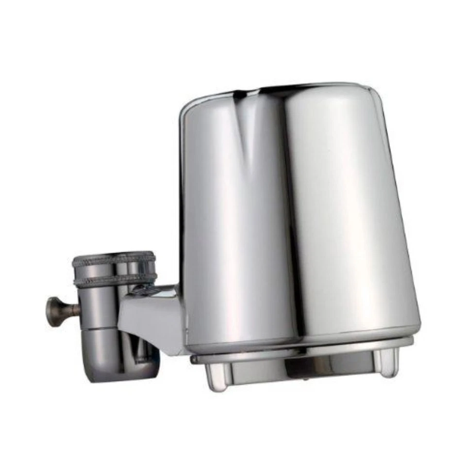Culligan FM-25 Faucet Mount Filter with Advanced Water Filtration, Chrome Finish - Image 1 of 3