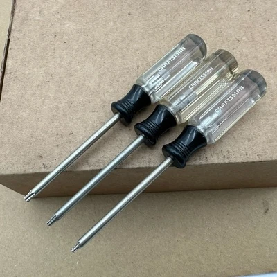 Craftsman Torx T10 T15 T20 Screwdriver Set 41473 41474 41475 Vintage Made USA - Image 1 of 4