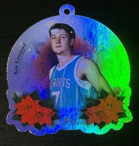 2025 2026 Topps Kon Knueppel Die-Cut Ornament Card Rookie Charlotte Hornets RC - Picture 1 of 2