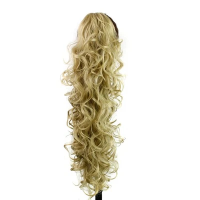  26-Zoll lange unordentliche Locken Klaue Clip Pferdeschwanz Extensions - Bild 1 von 4