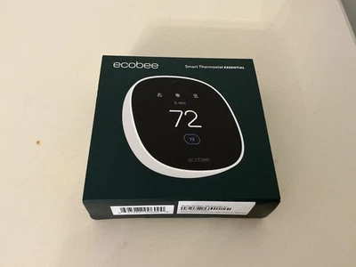 ecobee Smart Thermostat Essential EB-STATE7-01 WiFi HomeKit Alexa NEW Sealed - Image 1 of 4
