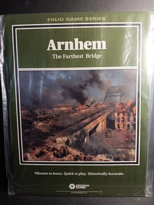 NEW! WWII Arnhem - The Farthest Bridge - DECISION FOLIO WAR BOARD GAME  - Image 1 of 2