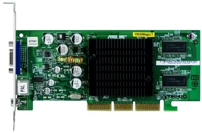 ASUS Nvidia Geforce Fx 5200 128MB V9520magic/T/M /128m /4mbo - Image 1 of 2