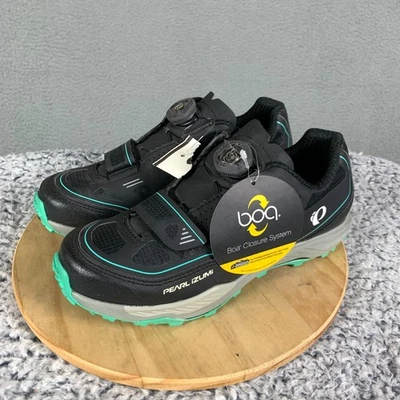 Nuevo con etiquetas Zapatos Pearl Izumi X-Alp Launch II para mujer EU 39 US 7.5 negros ciclismo $160 Foto 1 de 4