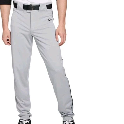 Pantalones de béisbol Nike Vapor Select gris/negro para hombre grandes BQ5489-058 NUEVOS CON ETIQUETAS Foto 1 de 4