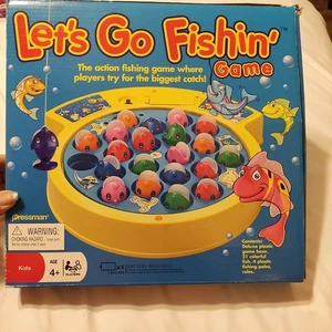 Vintage Pressman Let's Go Fishin' elektronisches Angelspiel  - Bild 1 von 5