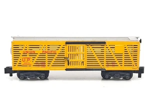 AMERICAN FLYER S Gauge #24076 Union Pacific Cattle Stock Car - Picture 1 of 12