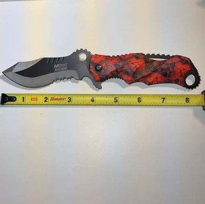 NAVAJA DE BOLSILLO PLEGABLE CON ASISTENCIA DE PRIMAVERA | Hoja Negra Zombie Gris Calavera Táctica EDC Foto 1 de 3